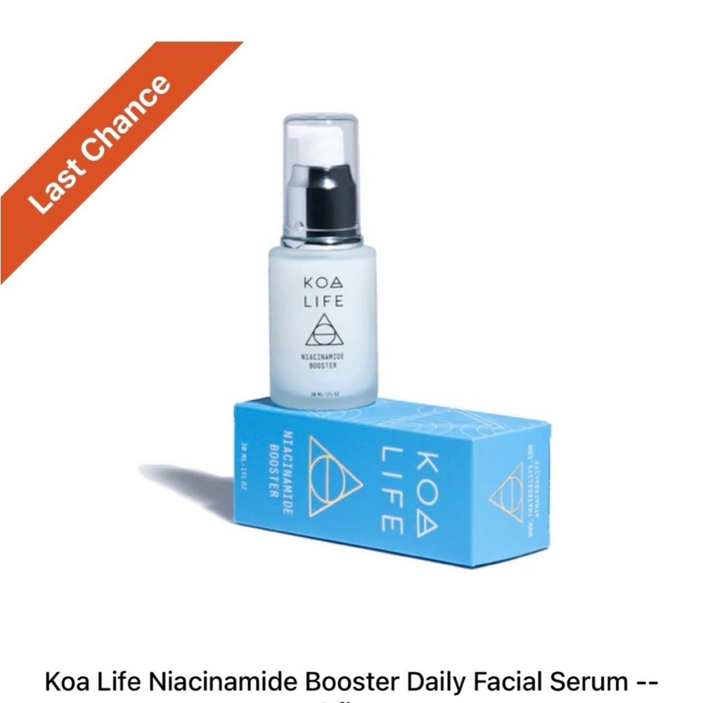Koa niacinimade booster new $30 new